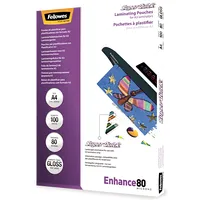 Fellowes Superquick A4 Glossy 80 Micron Laminating Pouch 5440001