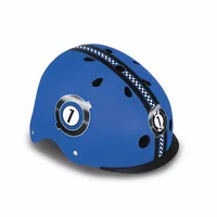 Globber Helmet Elite Lights Racing 507-300 Dark blue 5010111-0197