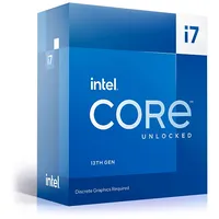 Intel i7-13700KF, 5.40 Ghz, Lga1700, Processor threads 24, Packing Retail, cores 16, Compo Bx8071513700Kf