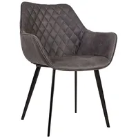 Krēsls Naomi 61X60,5Xh47/84Cm, materiāls audums, krāsa gaiši brūna, kājas melns metāls 4741243370494