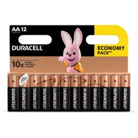 Lr6 Aa baterija 1.5V Duracell Basic sērija Alkaline Mn1500 Economy iepakojumā 12 gb. Bataa.alk.dbe12