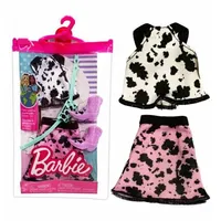 Mattel Barbie White Blouse and Pink Skirt Gwd96 / Hjt18 apģērbs lellei