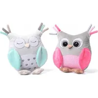 Mīksta rotaļlieta Owl Sofia ar grabuli Babyono 441 Ono-441