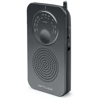 Muse Pocket Radio M-01 Rs Black M-01Rs
