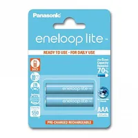 Panasonic Eneloop Lite 2 x Aaa 550Mah Bk-4Lcce/2Be