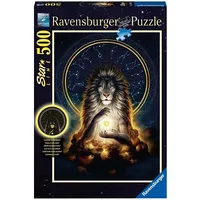 Ravensburger 16992 Premium Puzzle Star Line Lion 500 gabalinu 4005556169924