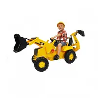 Rolly toys Cat Construction Pedal Tractor 813001 Pedāļu traktors ar diviem kausiem 4006485813001