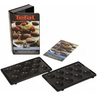 Tefal Xa801212 Mini snack plates, Black