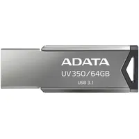 A-Data Adata Uv350 64 Gb, Usb 3.1 Auv350-64G-Rbk