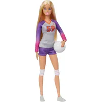 Barbie Made to Move Hkt72 volejboliste ar bumbu 0194735108046