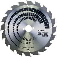 Bosch Ripzāģa disks Construct 250Mm 2608641774