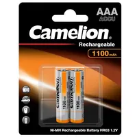 Camelion Rechargeable Batteries Ni-Mh Aaa/Hr03 1100 mAh 2 gab. 17011203