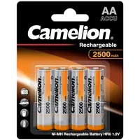 Camelion Rechargeable Batteries Ni-Mh Aa/Hr6 2500 mAh 4 gab. 17025406