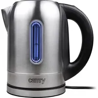 Camry Kettle Cr 1253 With electronic control, 2200 W, 1.7 L, Stainless steel, 360