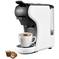 Camry Multi-Capsule Espresso machine Cr 4414 Pump pressure 19 bar, Ground/Capsule, 1450 W, White/Bla