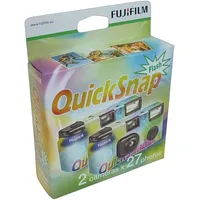 Fujifilm 7130786 Quicksnap 400 Disposable Flash Camera Pack of 2