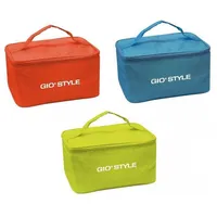 Gio Style Termiskā pusdienu soma Fiesta Lunch Bag asorti, oranža/gaiši zila/zaļa 112305333