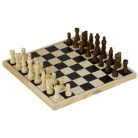 Goki Chess game in plywood cassette Hs040 galda spēle šahs
