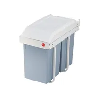 Hailo Atkritumu tvertne iebūvējamā Multi-Box duo L / 2X14L balta 033659001