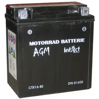 Intact Agm 12 V 14 Ah Ytx16-Bs  - K-81600