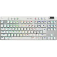 Logitech G Pro X Tkl Lightspeed Mechanical Gaming Keyboard, White Eng 920-012148