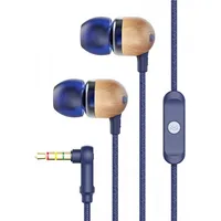 Marley Smile Jamaica Earbuds, In-Ear, Wired, Microphone, Denim Em-Je041-Dnb