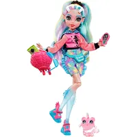Monster High Lagoona Blue Doll Hhk55 - Mattel lelle ar mājdzīvnieku 0194735069798