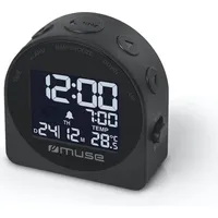 Muse M-09C Portable Clock, Black