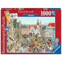 Puzzle München Ravensburger-14974 1000 gabaliņi 4005556149742