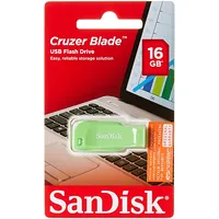 Sandisk Cruzer Blade 16Gb Usb 2.0 Green Sdcz50C-016G-B35Ge