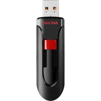 Sandisk Flash Drive Cruzer Glide 32 Gb, Usb 2.0, Black/Red Sdcz60-032G-B35