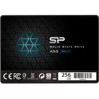 Silicon Power A55 256 Gb, Ssd form factor 2.5, interface Sata, Write speed 450 Mb/S, Read Sp256Gbss3A55S25
