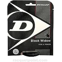 Tennis string Dunlop Black Widow 17G/1.26Mm/12M Co-Pe monofilament black 624850