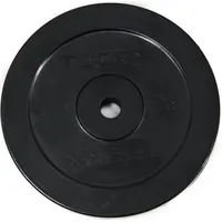 Toorx Rubber coated weight plate 1 kg, D25Mm Dgg-1