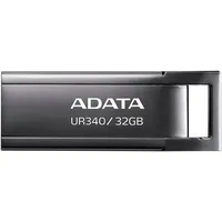 A-Data Royal Ur340 32Gb Usb Flash Drive, 3.2, Black Aroy-Ur340-32Gbk