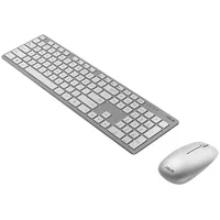 Asus W5000 Keyboard and Mouse Set, Wireless, included, Ru, White 90Xb0430-Bkm250