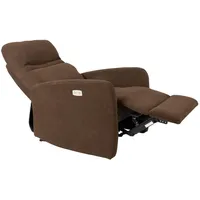 Atpūtas krēsls Sahara ar elektrisko mehānismu 79X90Xh102Cm, šokolādes brūns 4741243216105