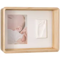 Baby Art deep frame wooden komplekts mazuļa pēdiņu vai rociņu nospieduma izveidošanai - 3601099 3601099200