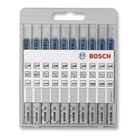 Bosch 10 figūrzāģa asmeņu komplekts Basic for Metal 2607010631