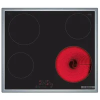 Bosch Hob Pke645Bb2E Series 4 Electric, Number of burners/cooking zones 4, Touch, Timer, Black, Made