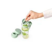 Brabantia Make  Take ūdens pudele ar sietiņu, jade green - 202445
