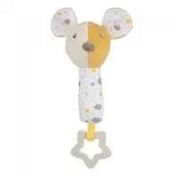 Canpol babies mīksta rotaļlieta - čīkstoša ar košļājamo Mouse 77/205 4010201-1030