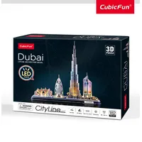 Cubic Fun Cubicfun City Line 3D Bl puzle Dubaija L523H