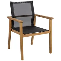 Dārza krēsls Nautica 64X65Xh90Cm, sēžamdaļa tekstils, rāmis un kājas tīkkoks, apdare vieg 4741243132597