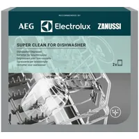 Electrolux Super Clean - attaukotājs trauku mazgājamajām mašīnām, iepakojumā 2 gab.x50g M3D M3Dcp200