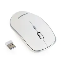 Gembird Wireless optical mouse White Musw-4B-01-W