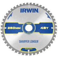 Irwin Construction Circular Saw Blade 250X30Mm, 48Z 1897398