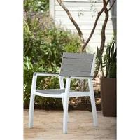 Keter Dārza krēsls Harmony Armchair balts/gaiši pelēks 29201284