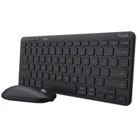 Keyboard Mouse Wrl Opt. En/Lyra 24843 Trust