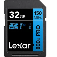 Lexar Memory Card Professional 800X Pro 32Gb Microsdxc Uhs-I Lsd0800P032G-Bnnng